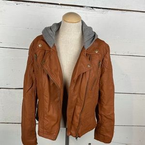 Xhilaration brown jacket size m
